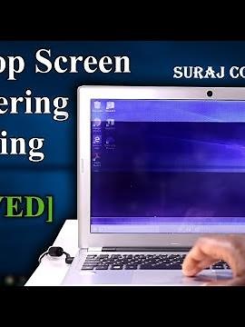 How to Fix Laptop Screen Flickering When Moved? Loose Connection