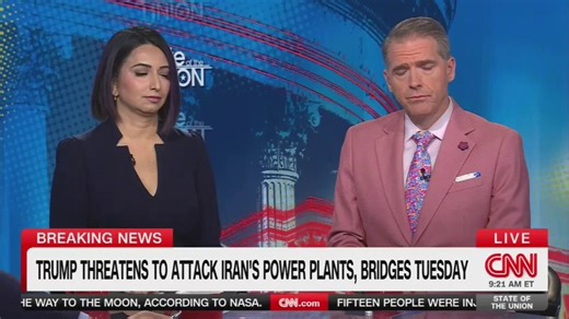 on CNN, former Trump campaign manager Bill Stepien excuses Trump's batshit Easter morning post: "This is the first war fought in this age of social media with this president. I think he does things very differently." (note that Scott Jennings jumps in moments later to mock Iran for their "memes")
