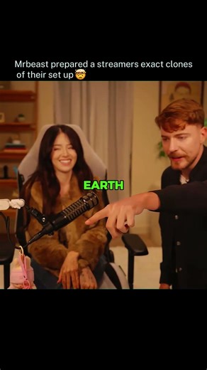 Mrbeast prepared streamers exact clone of their set up🤯 #mrbeast #streamers #fyp #shorts