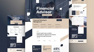 Get a FREE Financial Advisor Layout Pack for Divi