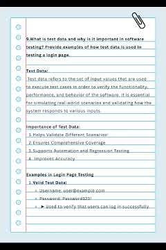Software testing Interview Questions and answers