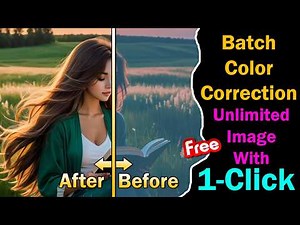 One Click Batch Color Correction for Unlimited Photos 🔥 | Best Tool for Wedding Photographers!