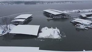 ANOTHER COLLAPSE: Another dock roof collapsed at Blue Turtle Bay in Old Hickory. Boater Bryan Hill said he watched in disbelief as his drone captured the moment the I-Dock fell under the weight of the ice. Thankfully no one was under it at the time. "If you’re a boater you will understand that this is a very sad week for all of us on Old Hickory Lake, and an extremely sad day for our I-Dock family." Video: Bryan Hill DETAILS: https://www.newschannel5.com/news/nfd-rescue-underway-after-boat-dock-