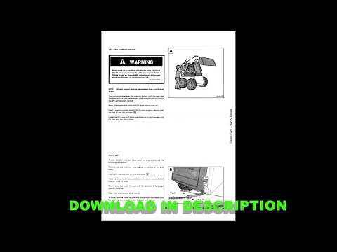 Bobcat 980 Skid Steer Operator’s Manual PDF English – Operation Guide