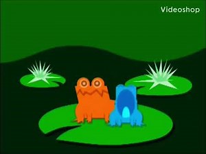 Nick Jr Frogs Logo Quadruple Pitched