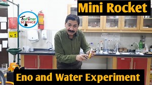 5.1K views · 42 reactions | Mini Rocket / Eno and Water experiment #scienceexperiment #STEM #co2 #Rockets #science #gas #followers @highlight | Asif Umer | Facebook