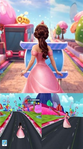 Princess Run 3D - Subway Runner Short Gameplay