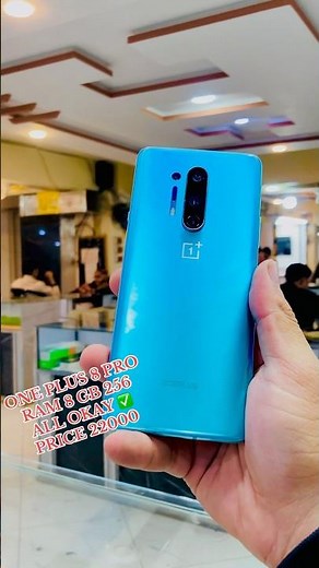 ONE PLUS 8 PRO RAM 8 GB 256 YouTube#shortsvideo