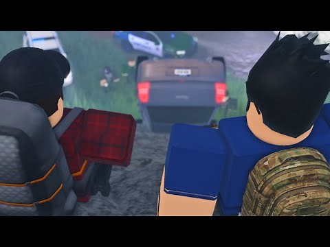 Hikers Stumble Upon WRECKED Mafia Car! - Roblox Roleplay
