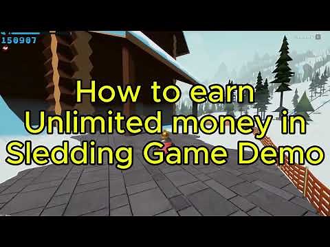 How to build an infinite money generator in Sledding Game demo#gaming #sledding_game #roblox #funny