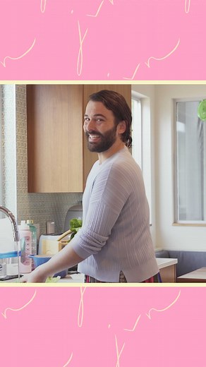Jonathan Van Ness on Instagram: "Want to let me teach you how to make sal sal? Better yet, want to find out what sal sal means? 😂 Watch this week’s @youtube video and all will be revealed. Link in bio 💕🥗"