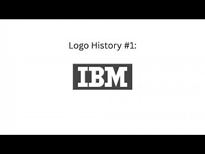 Logo History #1: IBM