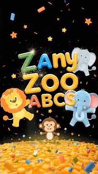 Welcome to Zany Zoo ABCs😊 Animals names 😊#shorts #kids #children #animals #cartoon #animation#anime😊