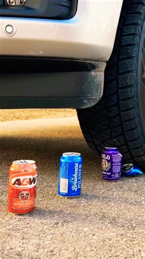 Crushing Crunchy & Soft Things by Car! #shorts #crushing #asmr #crunchy #satisfying