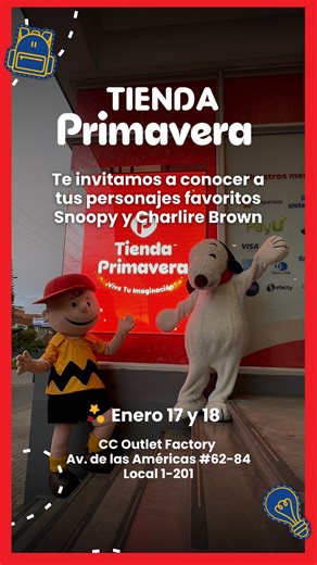 Primavera on Instagram: "🎒📚 La Gran Feria Escolar te espera en Tienda Primavera. Visítanos en el Centro Comercial Outlet Factory, local 1-201, y encuentra todo lo que necesitas para el regreso a clases en un solo lugar. ¡Te esperamos! ✨ #GranFeriaEscolar #RegresoAClases #TiendaPrimavera #OutletFactory #VueltaAlCole #ComprasEscolares #TodoParaElCole #FeriaEscolar"