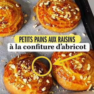 187K views · 1.7K reactions | Recette des pains aux raisins à la confiture d'abricot | Quelle Recette | Facebook