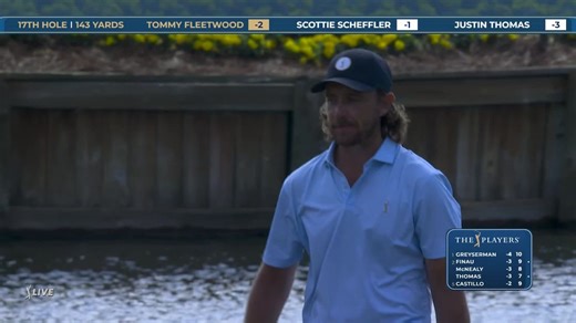 Tommy Fleetwood | Round 1 | 17th hole | Shot 2 | 2026 THE PLAYERS