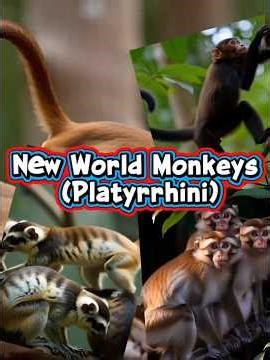 Types of Monkeys: New World Monkeys (Platyrrhini)