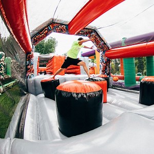 The world’s largest bouncy castle obstacle course is coming to the UK