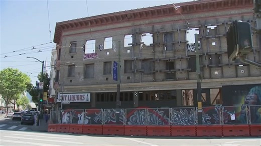Demolition of burned-out San Francisco North Beach building hits snag after person files appeal