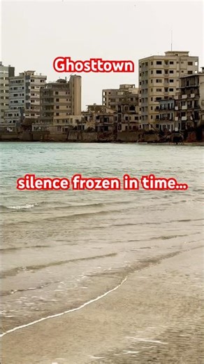 Once a luxury paradise… now a ghost town #varosha #cyprus #ghostcity #famagusta #kapalımaraş