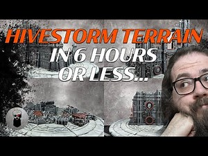 How to Paint The Hivestorm Terrain in 6 Hours or less!