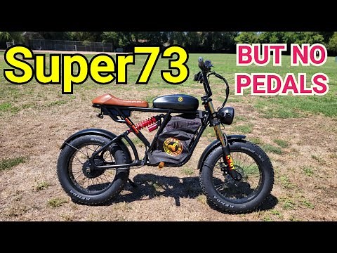 Super73 Rival Motor Goat Bike with NO pedals (Goat Power Bikes) E-Bike Review