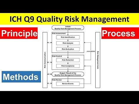 ICH Q9 Quality Risk Management: Principle, Process, Methods