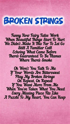 Broken Strings#lyrics#Alanwalker & Isabella Melkman#shorts#music#newsong #trendingsong #shorts