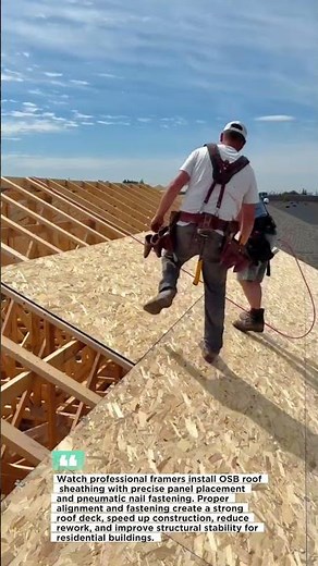 Roof Sheathing Installation Hack Every Builder Should Know!