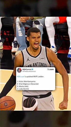 Wemby is WINNING MVP 🔥👽 #shorts