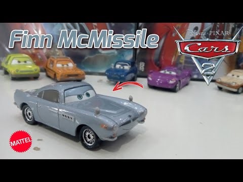 Unboxing & Review Miniature Finn McMissile - Cars 2 (Thailand Variant) Mattel Disney Cars