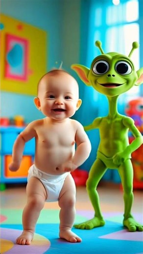 Alien Baby Ka Funniest Dance 🔥 | Must Watch!