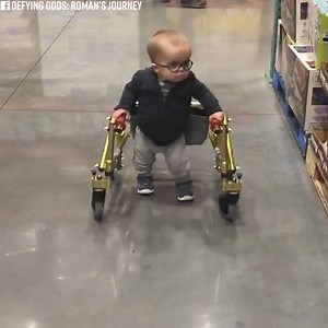 This amazing 2-year-old, Roman, is defying the odds. Keep up with Roman on Facebook: https://www.facebook.com/romanclevelanddinkel/ | Playfull