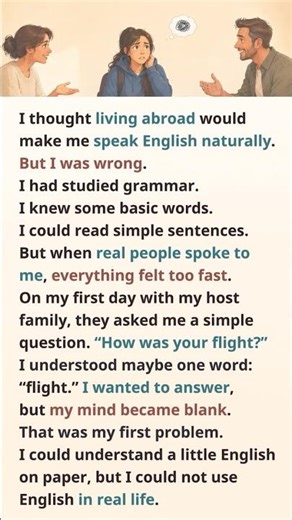I Studied English… But I Couldn’t Speak | Listening & Shadowing