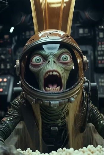 Worst space mission ever! 😂👽#alien, #scifi, #funny, #animation