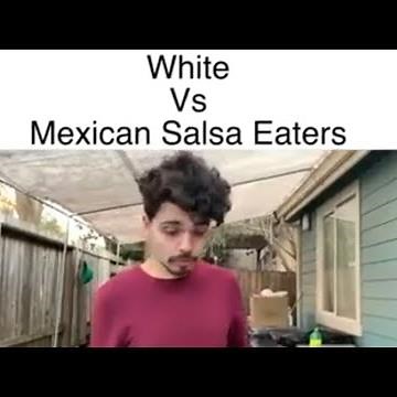 White Vs Mexican Salsa Eater| Jesus Garcia