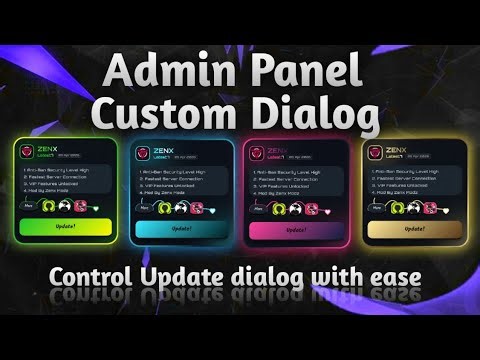 🔐 Admin Panel + Update Dialog System | Control App Messages & Updates | FREE 🚀