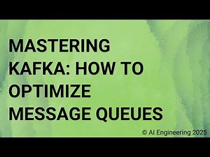 Mastering Kafka How to Optimize Message Queues