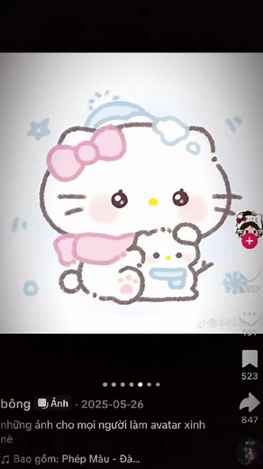 Ảnh Avatar Cute và Dễ Thương Dành Cho Nữ