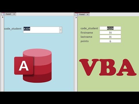 How to open form based on combo box selection in another form in MS access VBA
