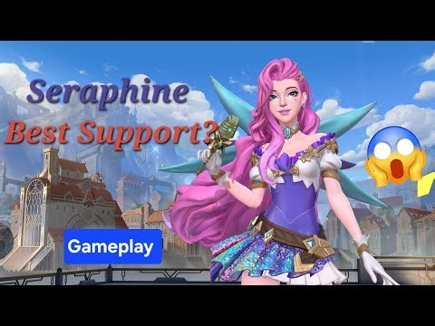 🎶 Seraphine Wild Rift Gameplay | Best Support Champion for Beginners (2025)