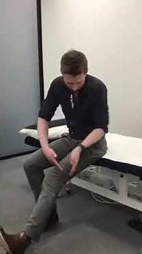 McKenzie Method: Knee Extension for relief of knee pain