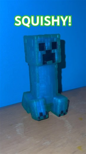 MINECRAFT GOOJITZU CHARGED CREEPERS Squishy Figure UNBOXING! #minecraft #yt #shorts #fyp #fy