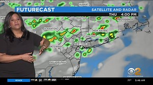 1.5K views · 24 reactions | WAKE-UP WEATHER: Temperatures dip today, but it will be humid with thunderstorms expected this evening. CBS2's Elise Finch has you covered with the latest forecast. https://cbsloc.al/2CMK7Kq | CBS New York | Facebook
