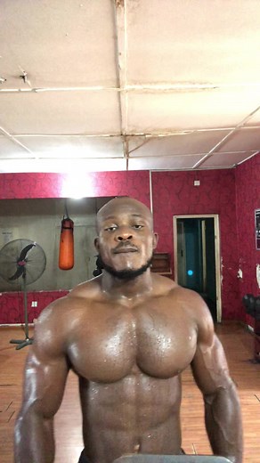 Fitness Models Shaking Pecs: Nigerian Muscle Showcase