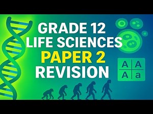 Grade 12 Life Sciences Paper 2 | Fast Prelims Revision 2025