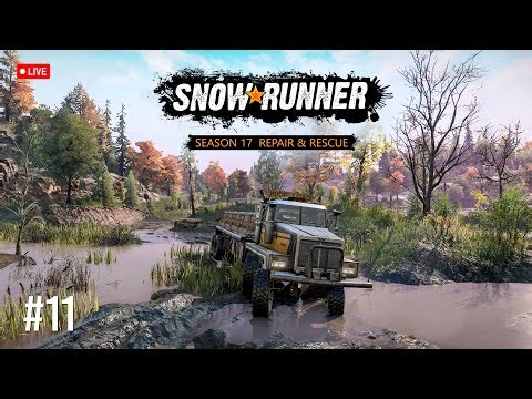 Relaxing Offroad Live 🚛 | SnowRunner Season 17 – ep.11