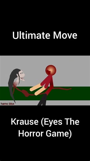Krause 🧛🏻‍♀️🔪 (Eyes the Horror Game) #shorts #shortvideo #animation #like #subscribe