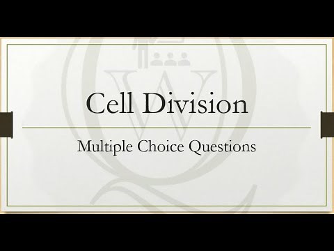 Cell Division (Mitosis and Meiosis) | Multiple Choice Questions | Solved
